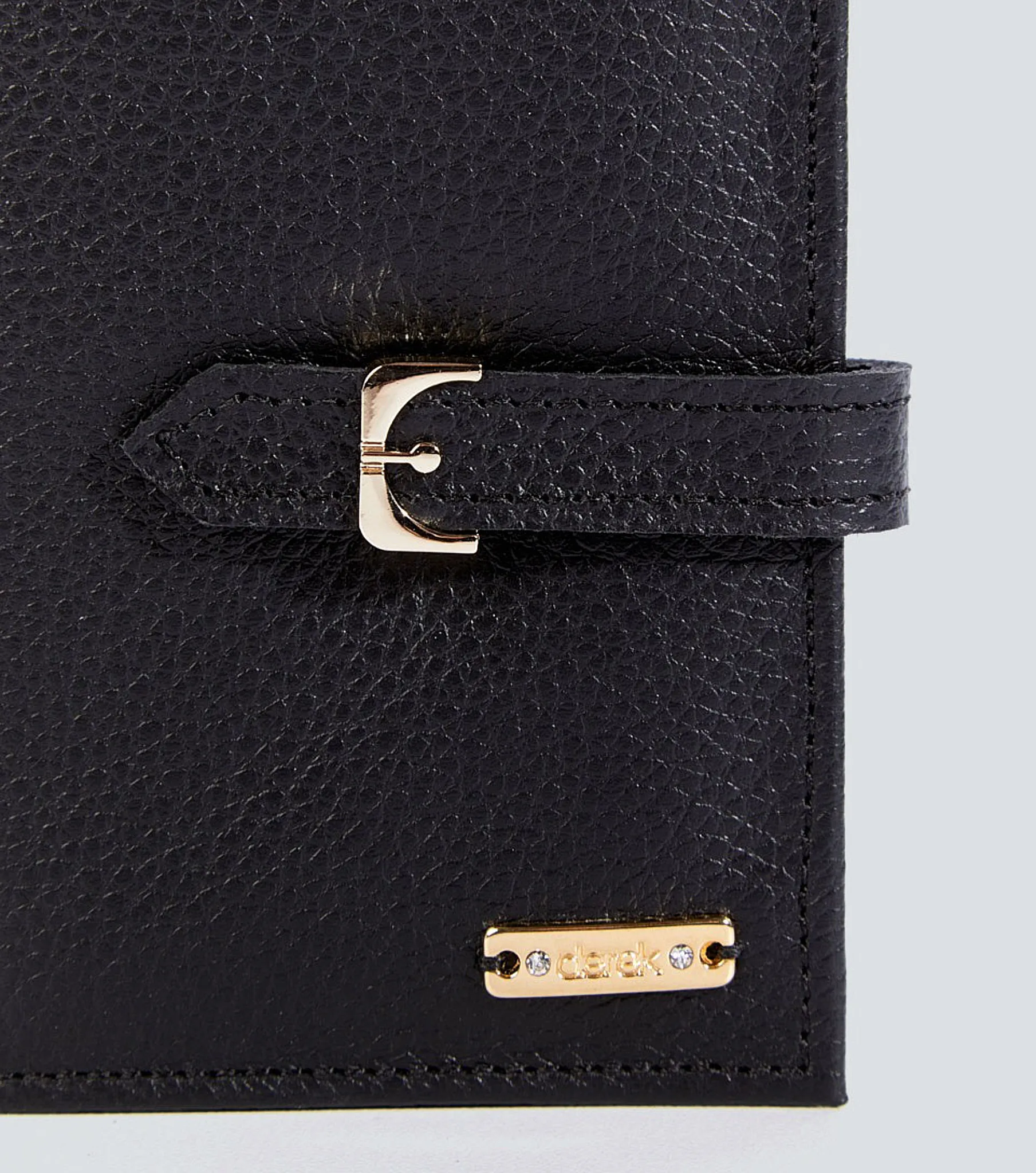 Billetera Pequena En Cuero Unicolor Dayanna Derek 831461 NG