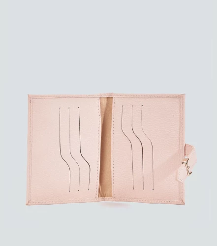 Billetera Pequena En Cuero Unicolor Dayanna DerekNU