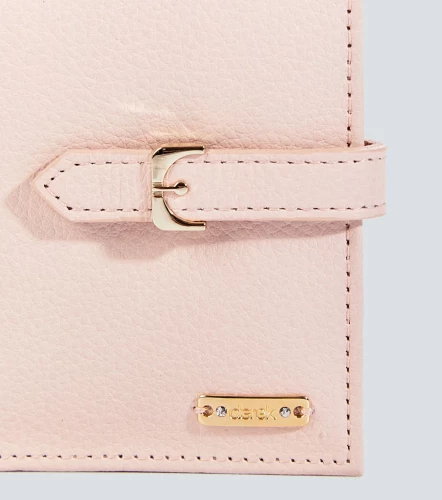 Billetera Pequena En Cuero Unicolor Dayanna DerekNU