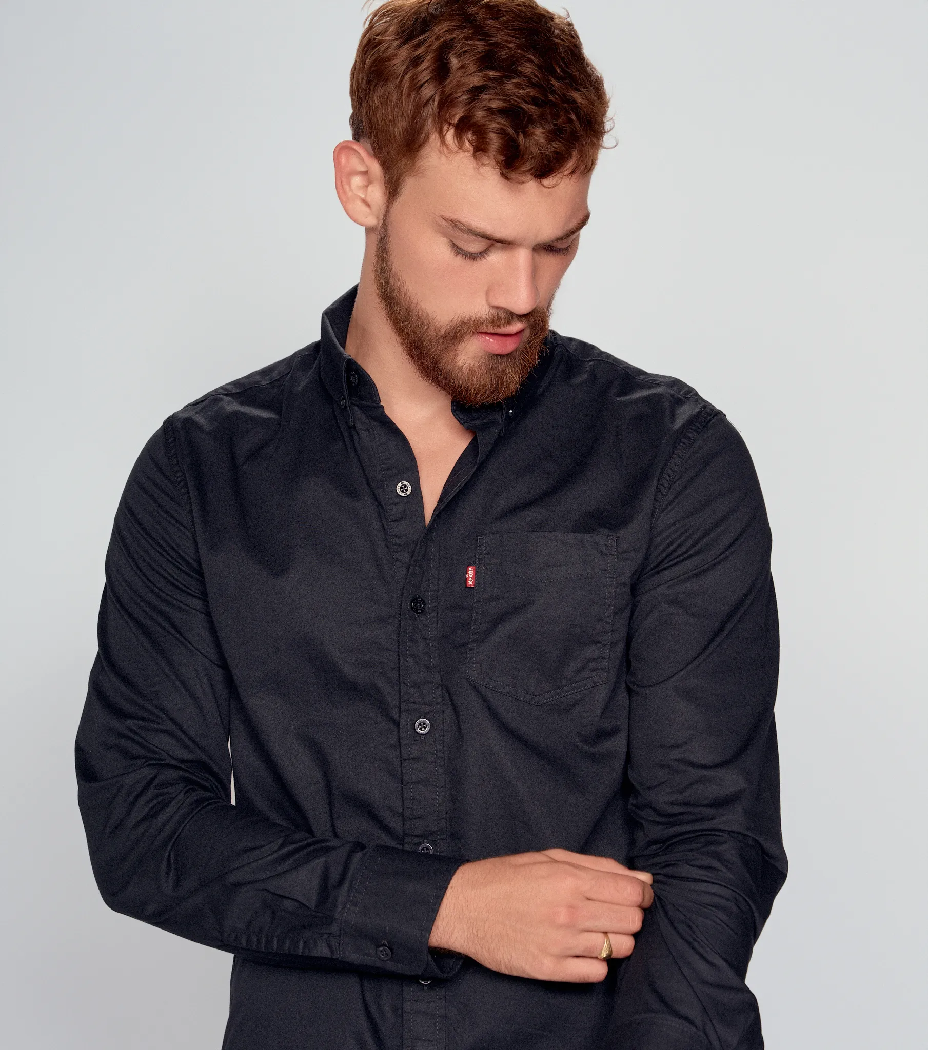 Camisa Levis Ls Shirt 128572 NG