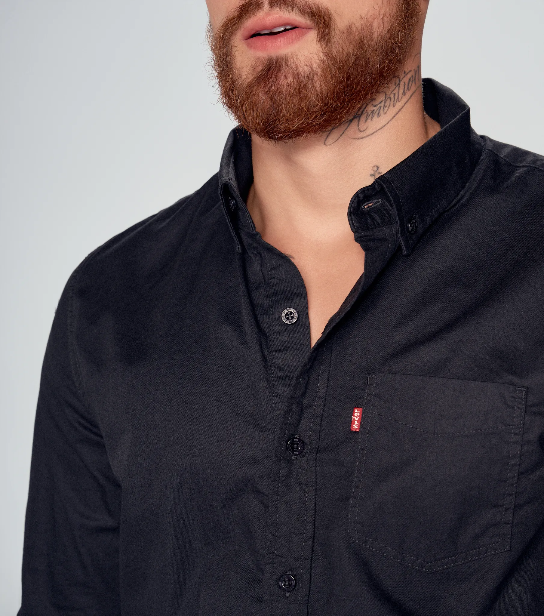 Camisa Levis Ls Shirt 128572 NG