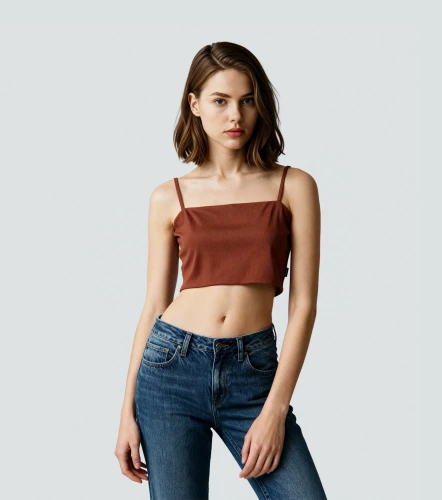 Emily Crop Top Para Mujer TyperTR