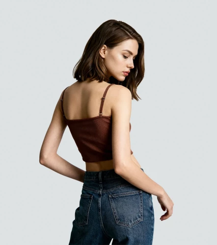 Emily Crop Top Para Mujer TyperTR