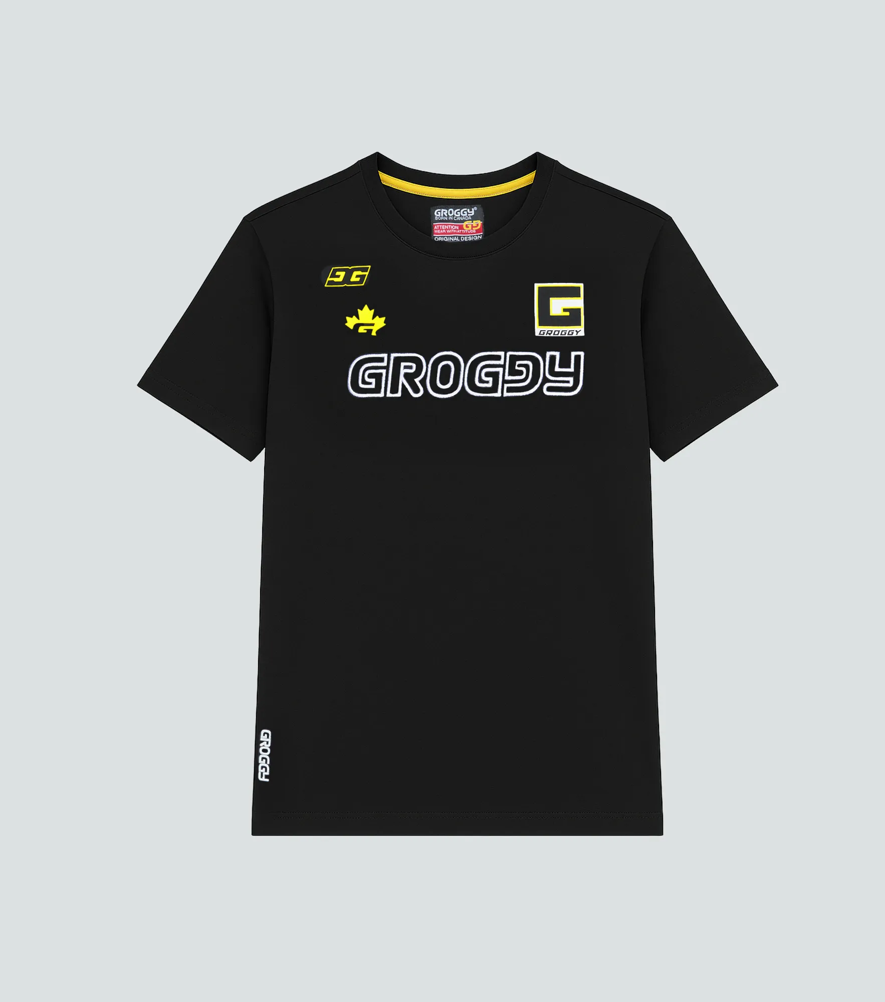 Gorki T Shirt Slim Masculina Groggy 834578 NG