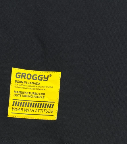 Gorki T Shirt Slim Masculina GroggyNG