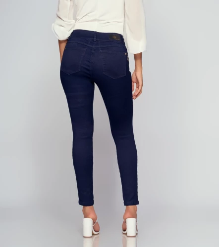 Jean Para Mujer Con Realce 3d Bota Skinny DerekAZ
