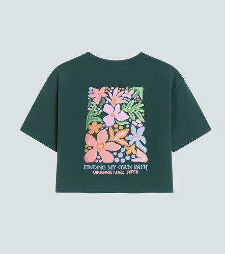 Naty T Shirt Oversize Estampada TyperVD