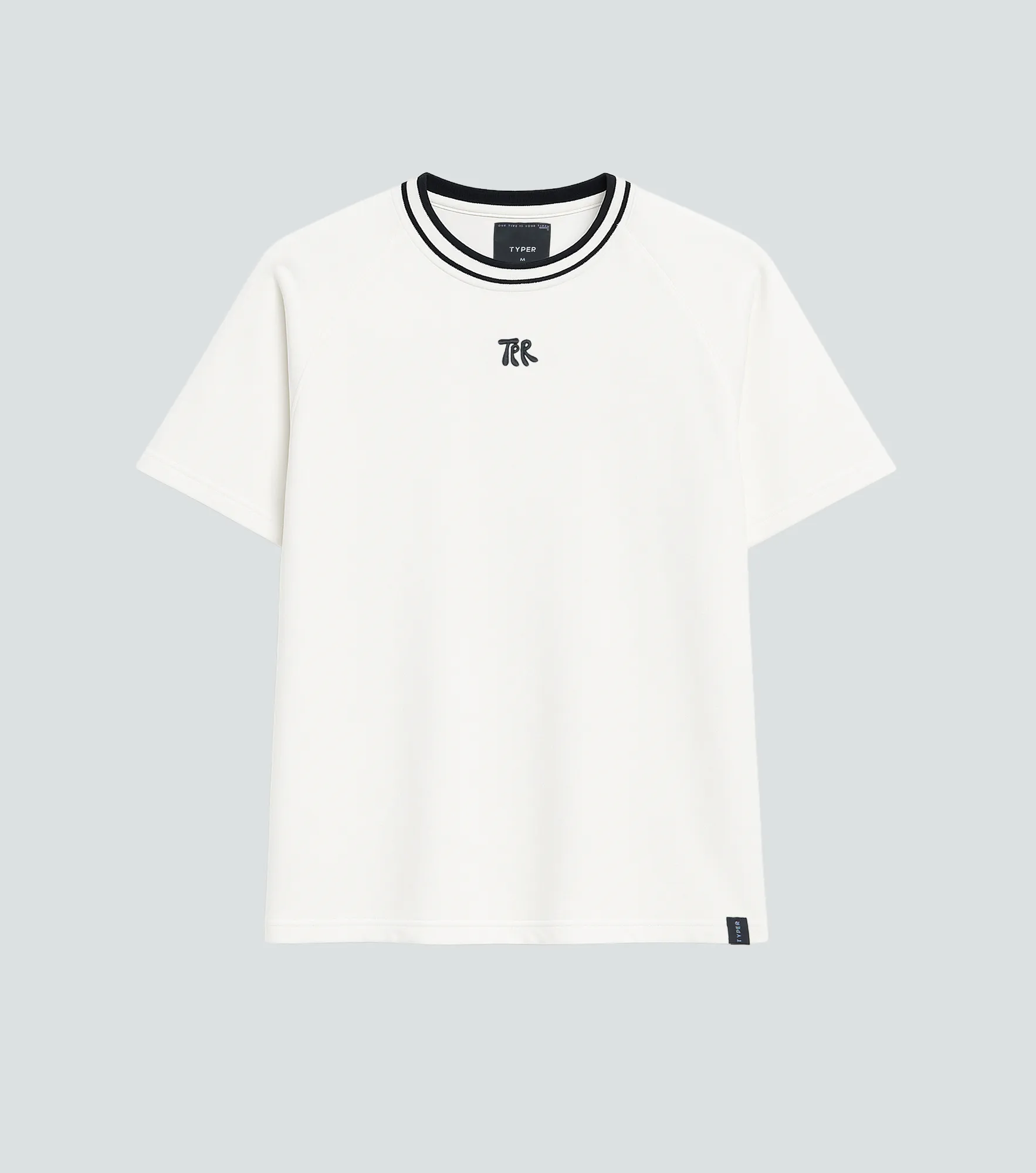 Niall T Shirt Oversise Bordada Con Cuello Tejido Typer 834080 AR