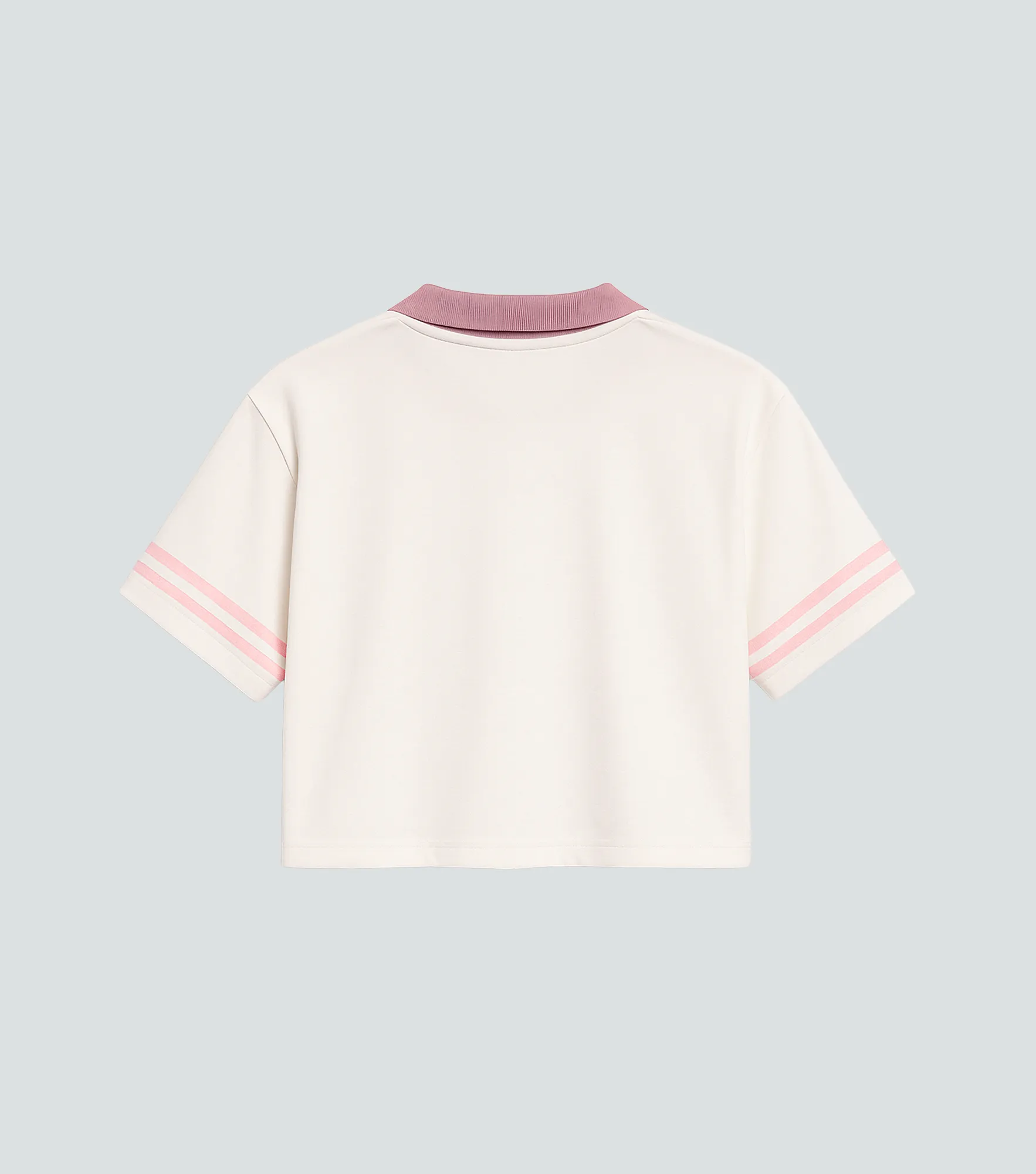 Nohe Blusa Crop Tipo Polo Estampada Typer 833539