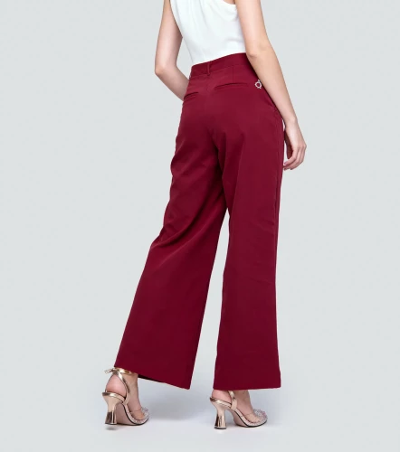 Pantalon Para Mujer Emily Bota Bell Unicolor Emily DerekVT