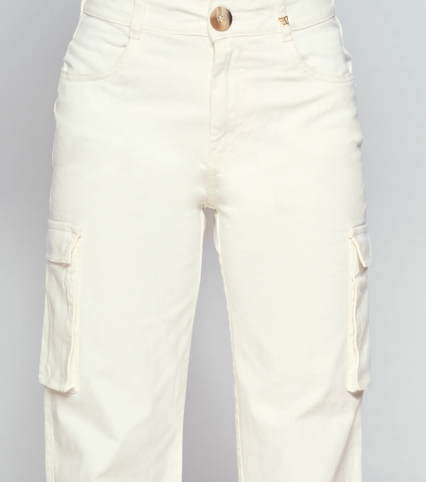 Pantalon Para Mujer Mariana Tipo Cargo Unicolor Derek 830202 AR