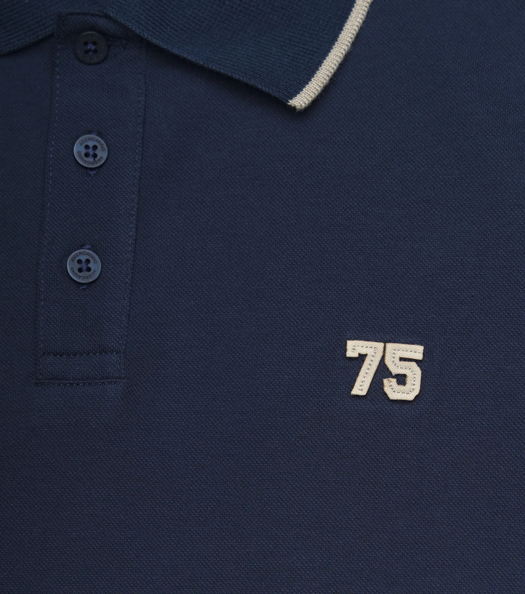 Polo Americanino Mc Slim Fit 132077 AZ