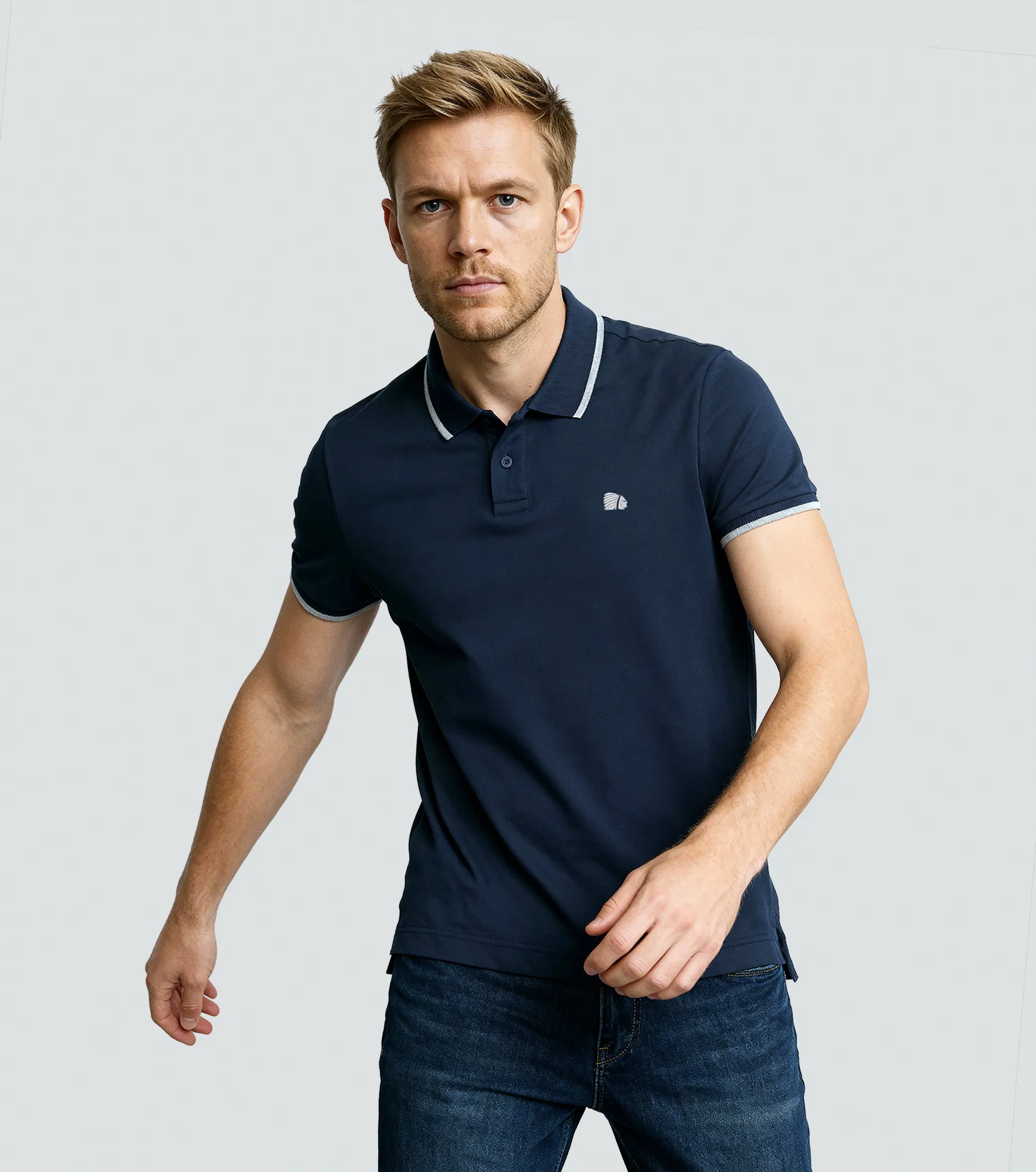 Polo Americanino Mc Slim Indio ApliqAO