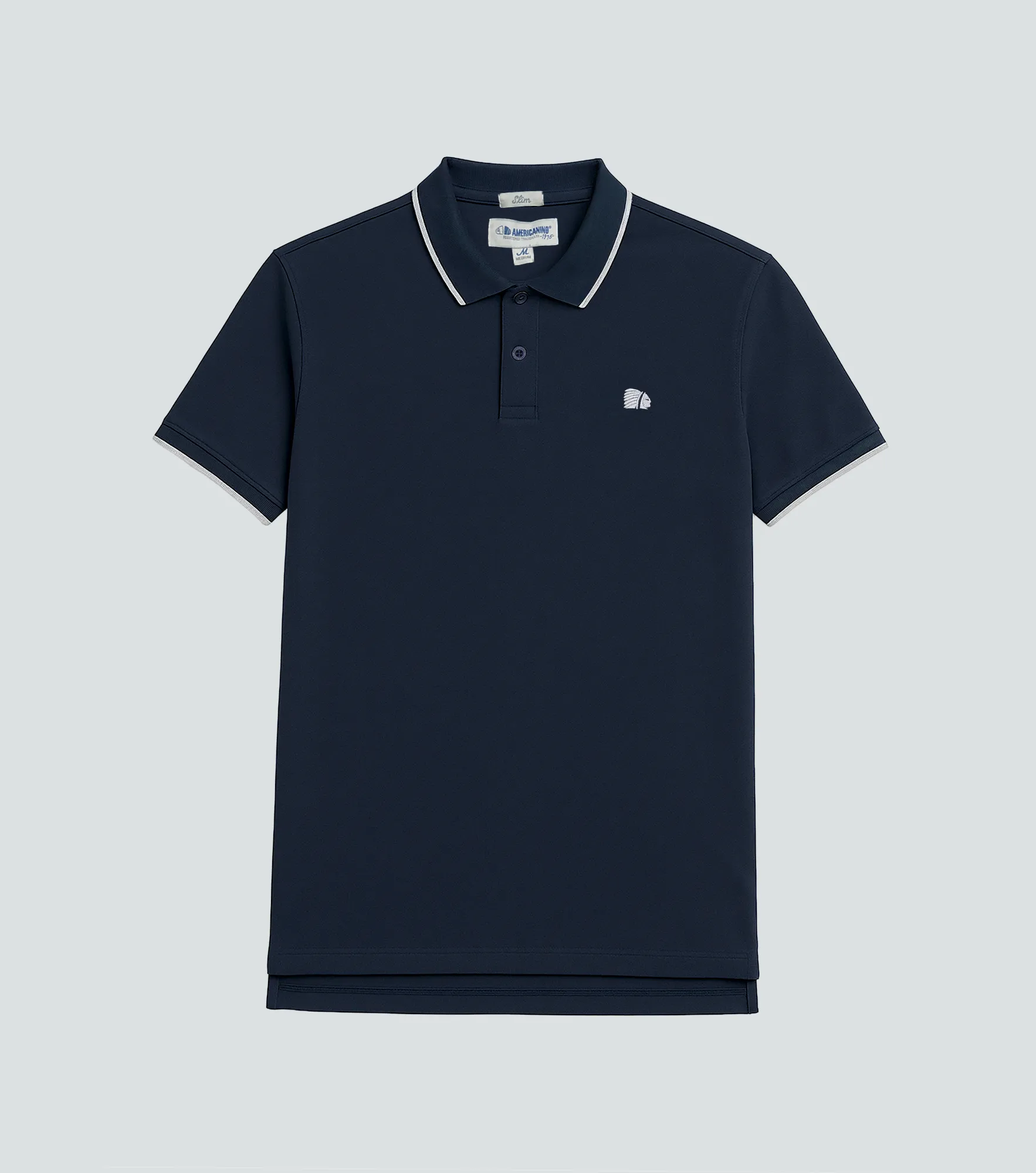 Polo Americanino Mc Slim Indio Apliq 130235 AM
