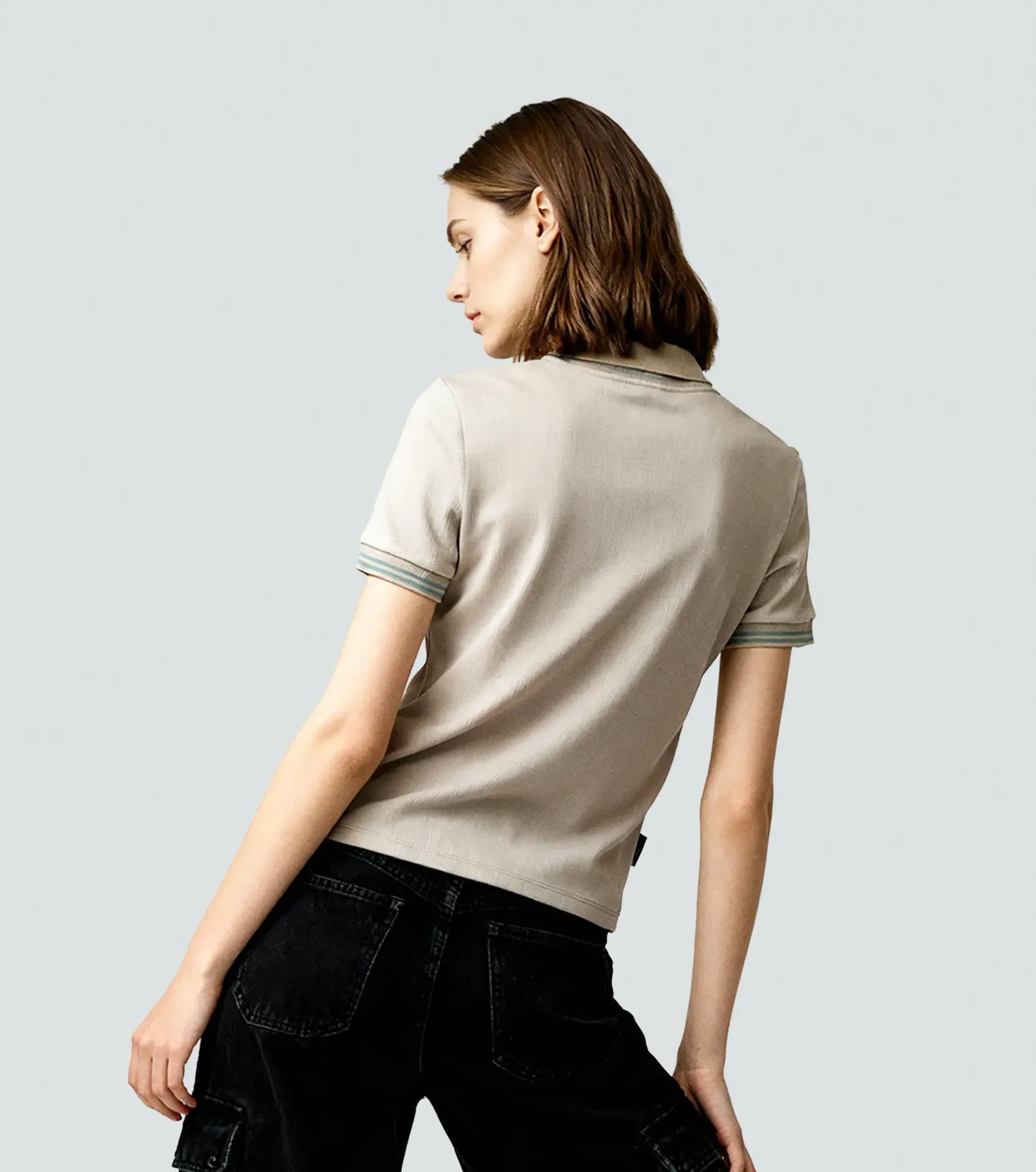 Rochi Polo Slim Fit Femenina Gas 832338 AR