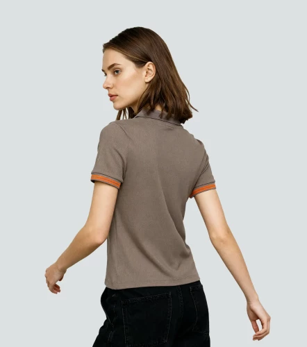 Rochi Polo Slim Fit Femenina GasCF