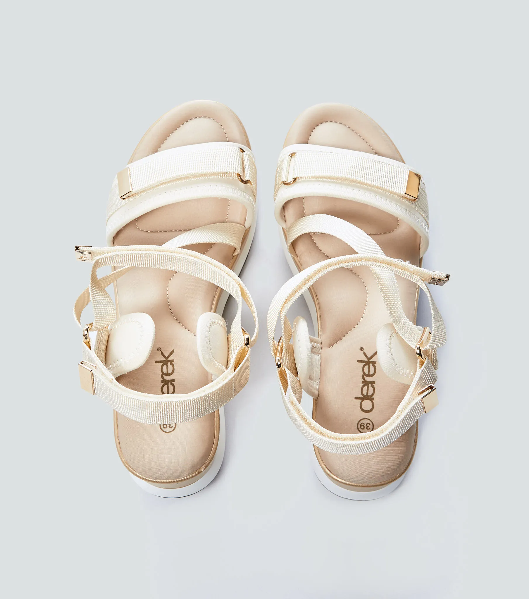 Sandalia Para Mujer Suela Alta Derek 832517 BG