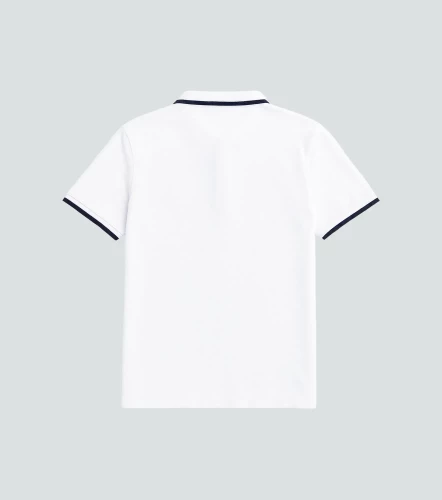 Slim Julian Polo Unicolor Con Bordado UnserBL