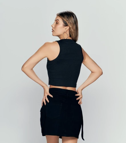 Tini Blusa Basica Bordada Slim Fit TyperNG