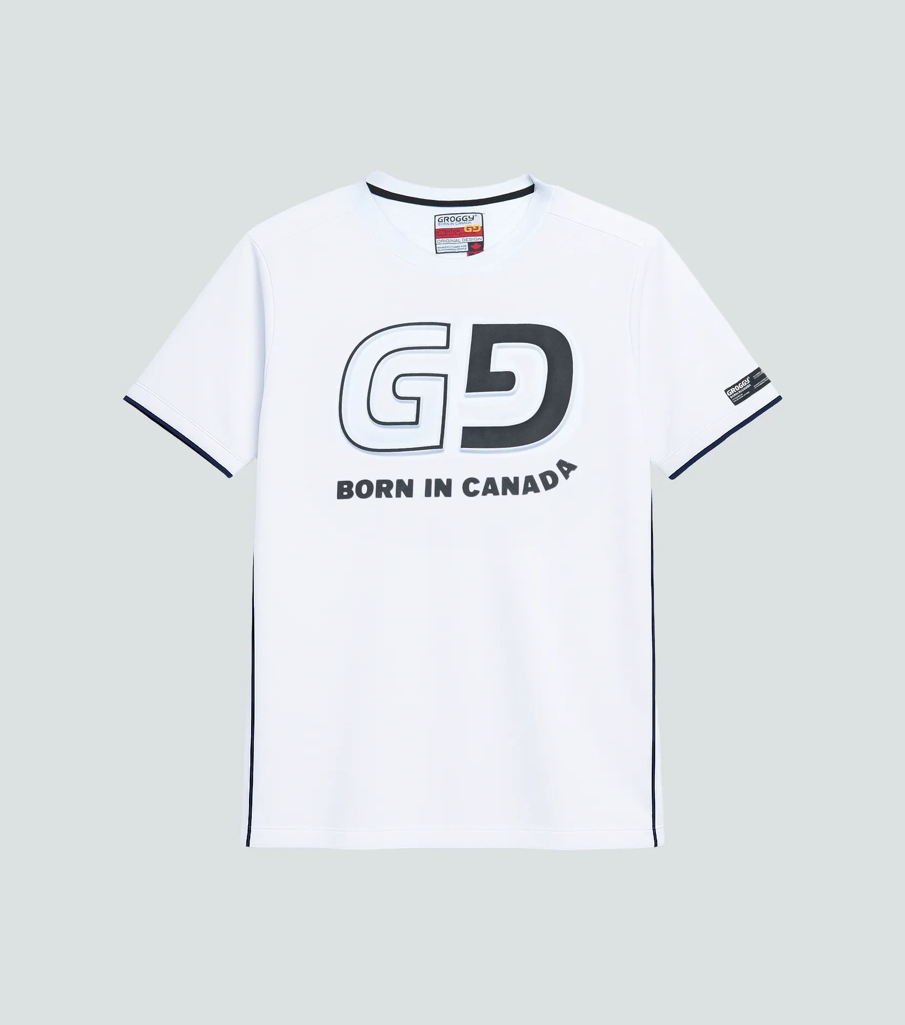 York T Shirt Regular Masculina Groggy 834580 BL