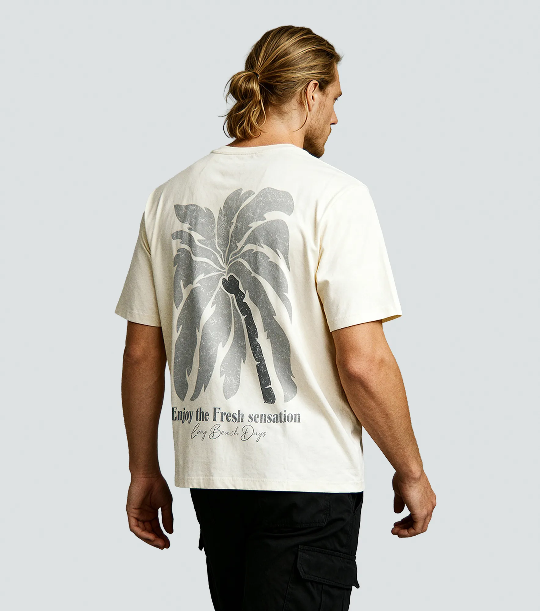 Camiseta Jack And Jones Jorslow Waves Tee Ss Crew Neck L25 132506 AR