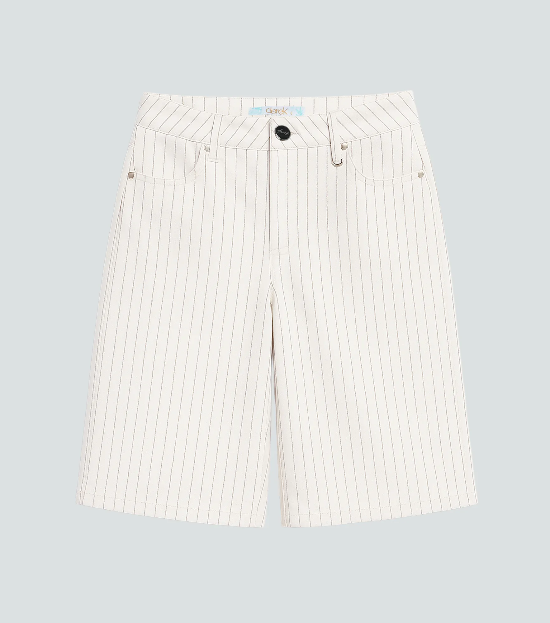 Bermuda En Indigo A Rayas Rebecca Derek 837185 AR