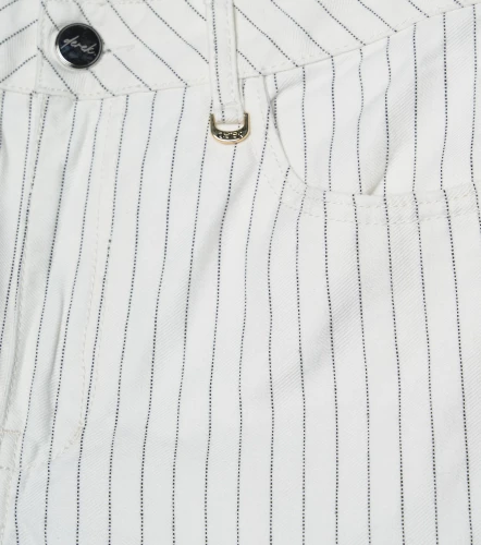 Bermuda En Indigo A Rayas Rebecca DerekAR