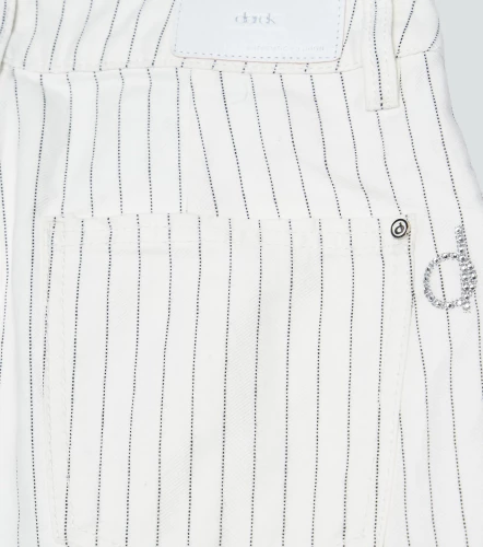 Bermuda En Indigo A Rayas Rebecca DerekAR