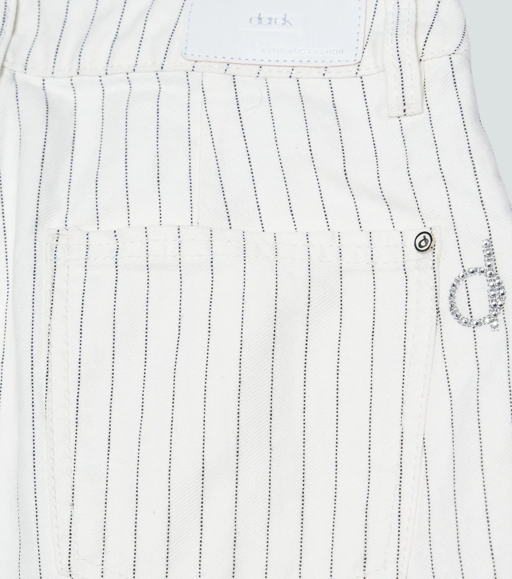 Bermuda En Indigo A Rayas Rebecca Derek 837185 AR