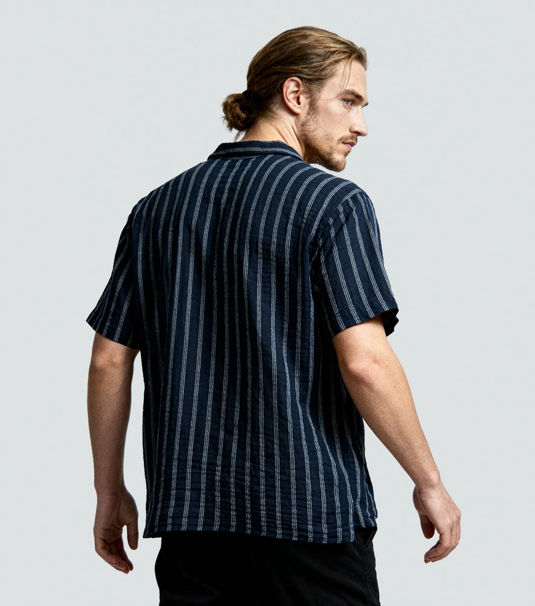 Camisa Jack And Jones Mc Joreaster Patras Resort Shirt Ss Ln 132502 AZ