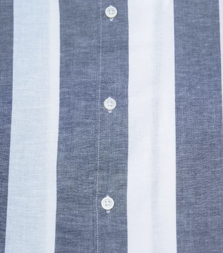 Camisa Jack And Jones Mc Jprsummer Linen Blend Shirt StripeAZ