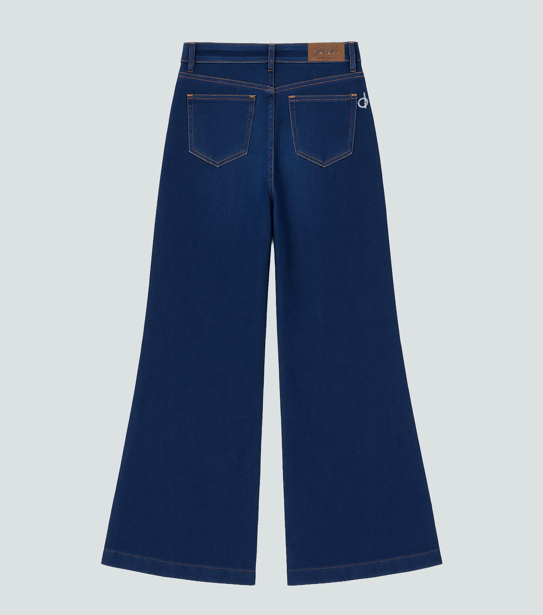 Barcelona Jean Para Mujer Luciana Bota Amplia Derek 835297 AZ