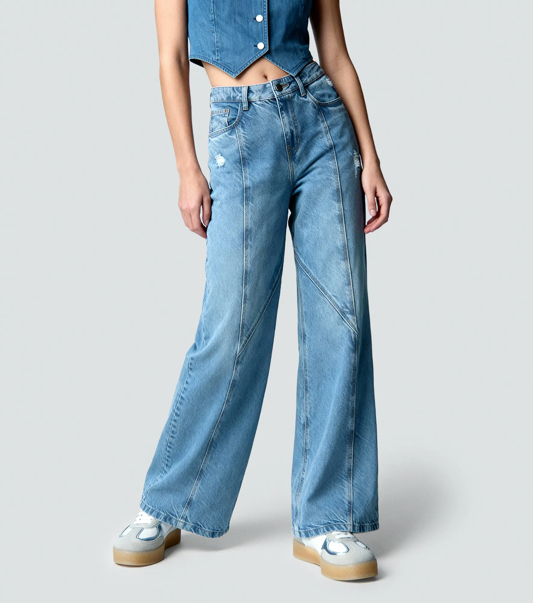 Jean Para Mujer Alaia Derek Lovely 836952 AZ