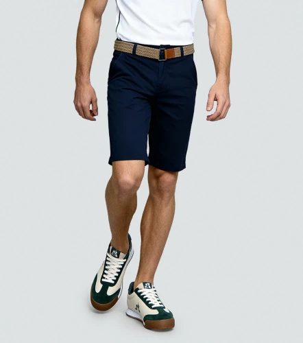 Jeronimo Bermuda Unicolor En Dril UnserAV