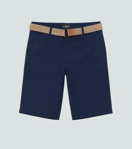 Jeronimo Bermuda Unicolor En Dril UnserAV