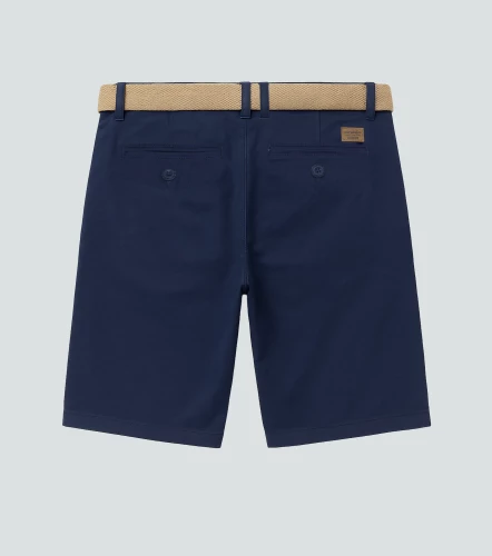 Jeronimo Bermuda Unicolor En Dril UnserAV