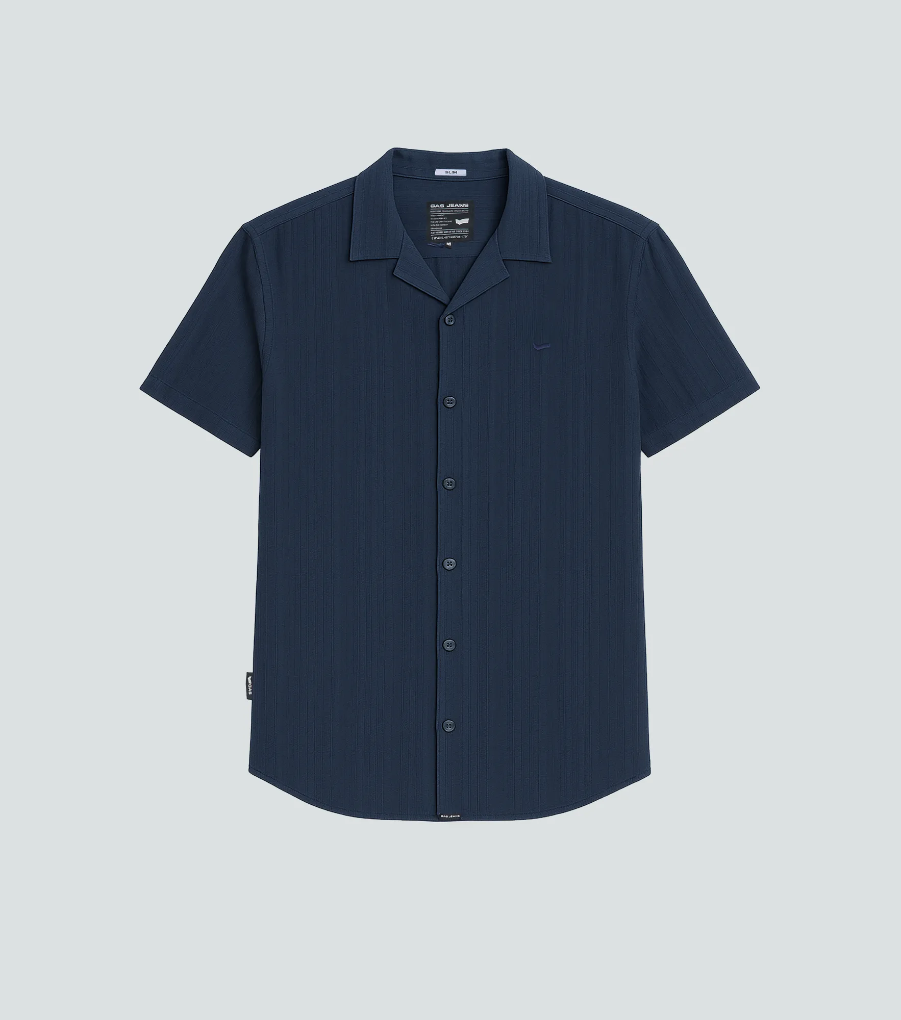 Greco Camisa Slim Masculina Gas 836883 AO