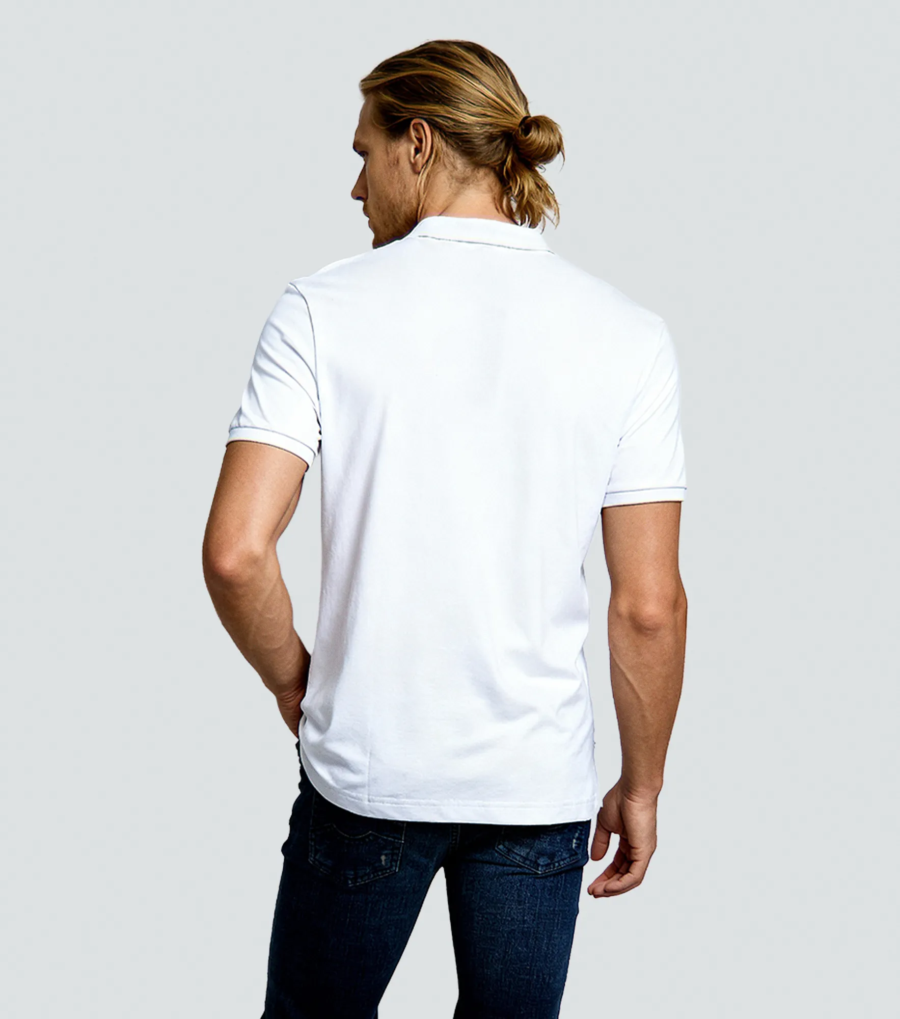 Polo Americanino Mc Slim Fit 132186 BL