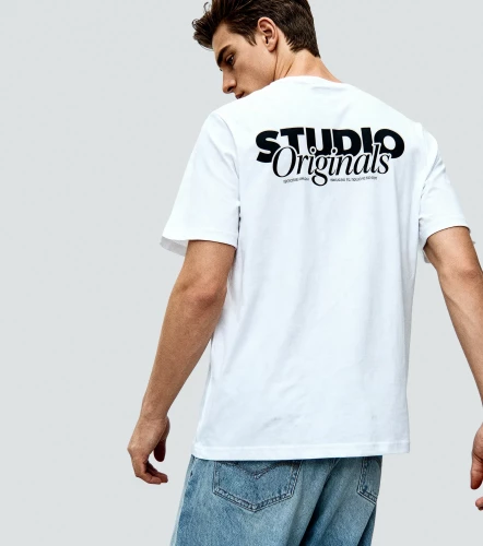 Camiseta Jack And Jones Jorvesterbro Back Tee Ss Crew NeckBL