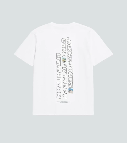 Camiseta Jack And Jones Jcolido Photo Back Tee Ss Crew NeckBL