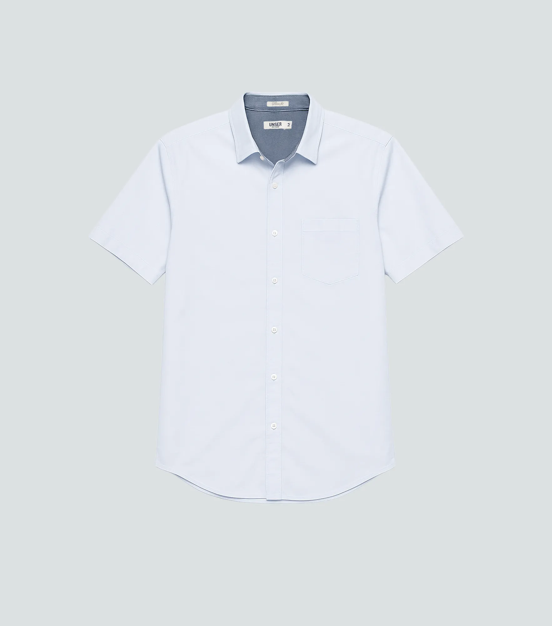 Slim Jairo Camisa M C Unicolor Unser 836138 BL