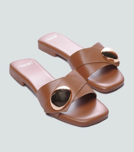 Sandalia Plana Para Mujer Taliana DerekCF