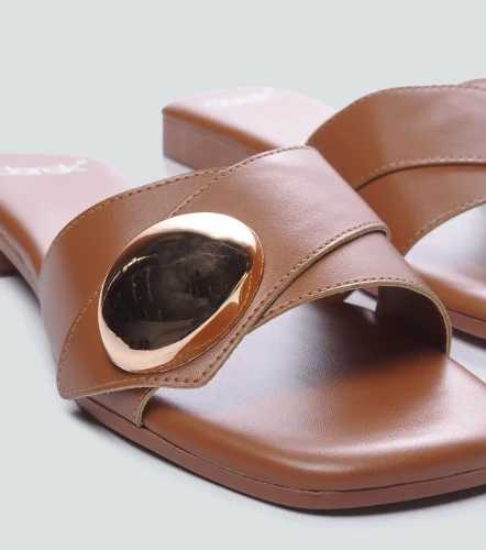 Sandalia Plana Para Mujer Taliana DerekCF