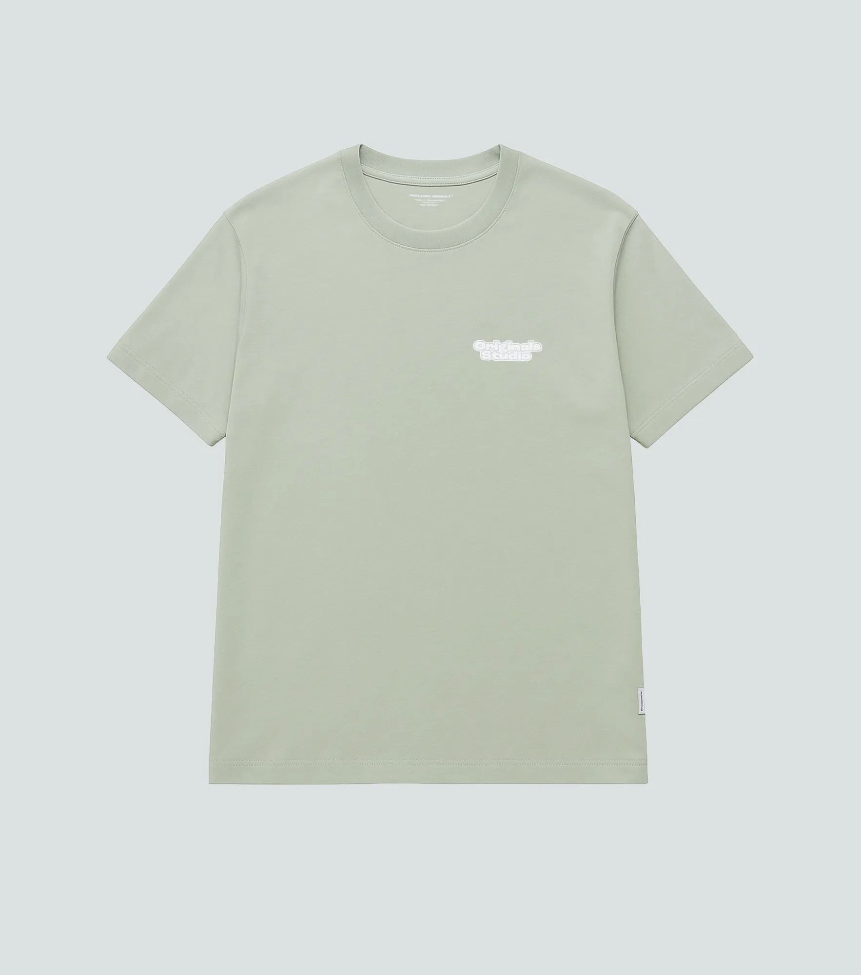 Camiseta Jack And Jones Jorridgewood Wash Tee Ss Crew 132495 GR