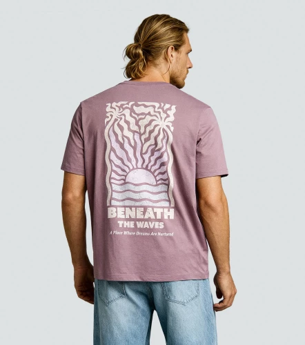 Camiseta Jack And Jones Jorslow Waves Tee Ss Crew Neck L25MC