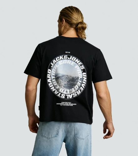 Camiseta Jack And Jones Jcolido Photo Back Tee Ss Crew NeckNG