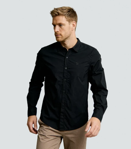 Slim Gabriel Camisa M L Unicolor UnserNG