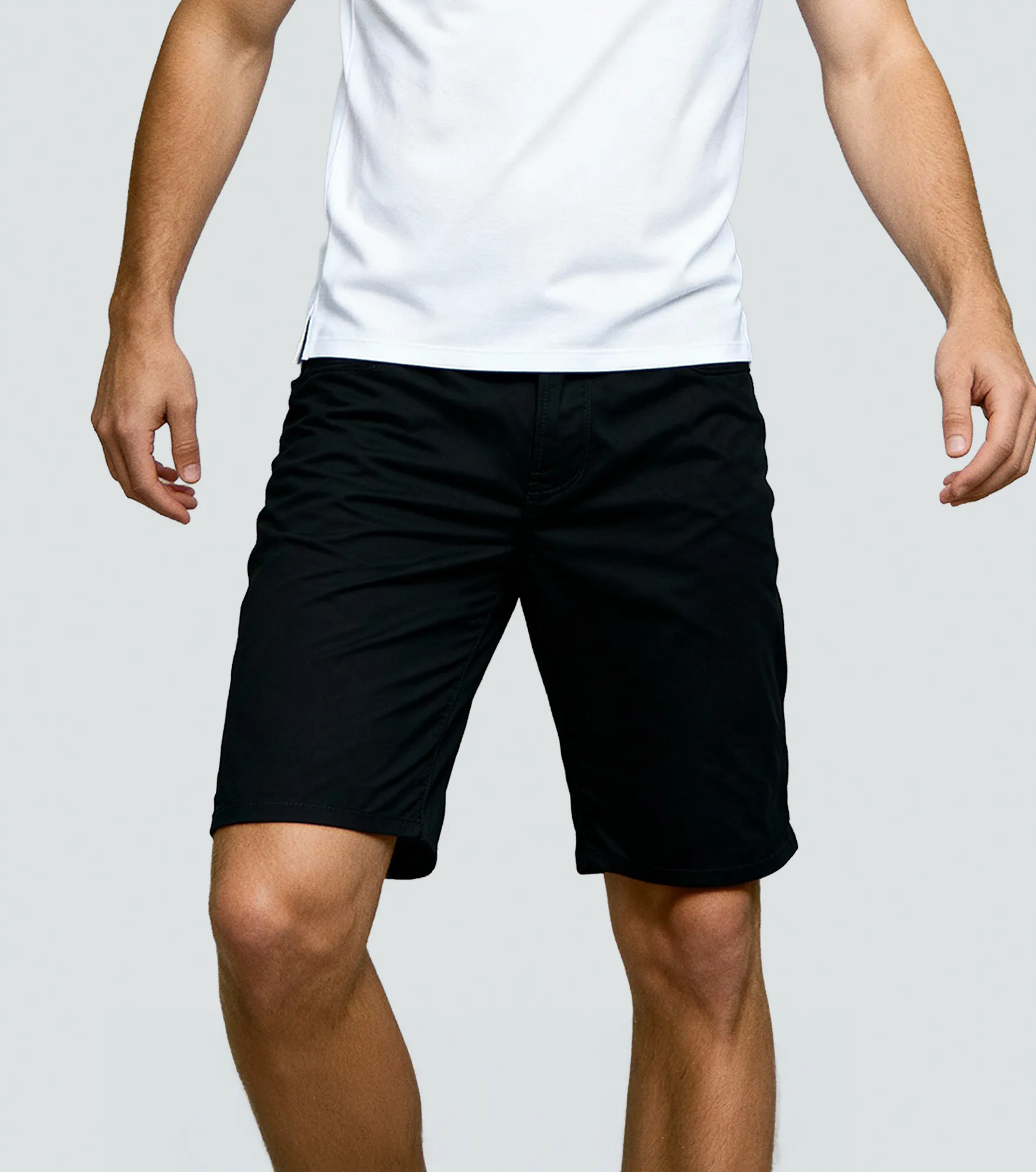 Pol Bermuda Unicolor En Dril 5 Bolsillos Unser 836134 NG