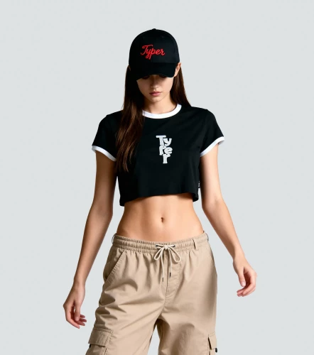 Venecia Blusa Crop Bordada Comfort TyperNG