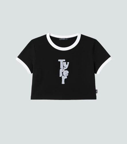 Venecia Blusa Crop Bordada Comfort TyperNG